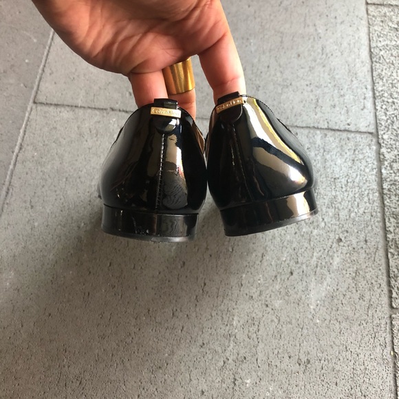 Calvin Klein Patent Leather Flats - Picture 4 of 7